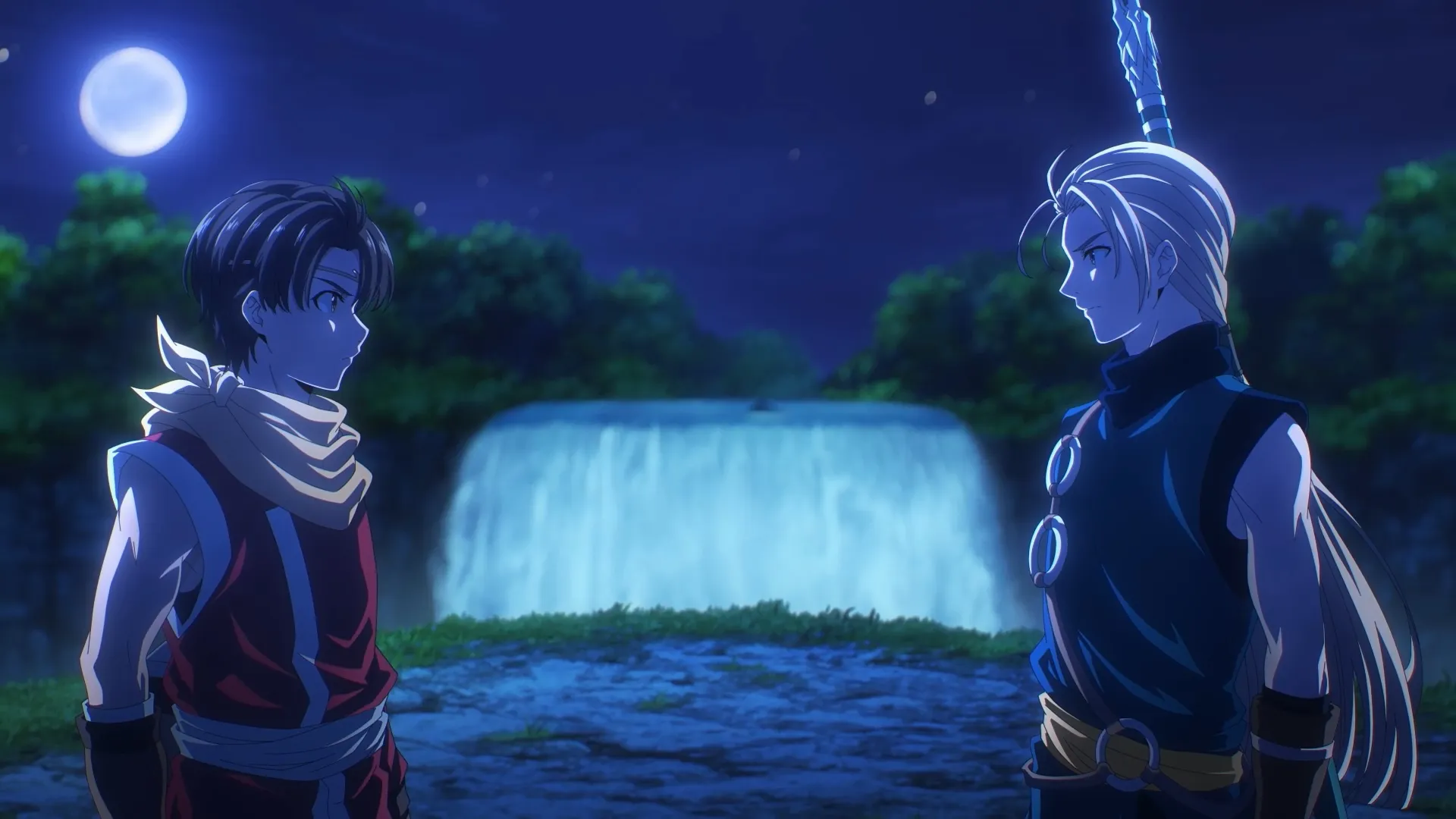Riliu dan Jowi di Suikoden: The Anime episode 1 (Youtube/Ani-One Indonesia)