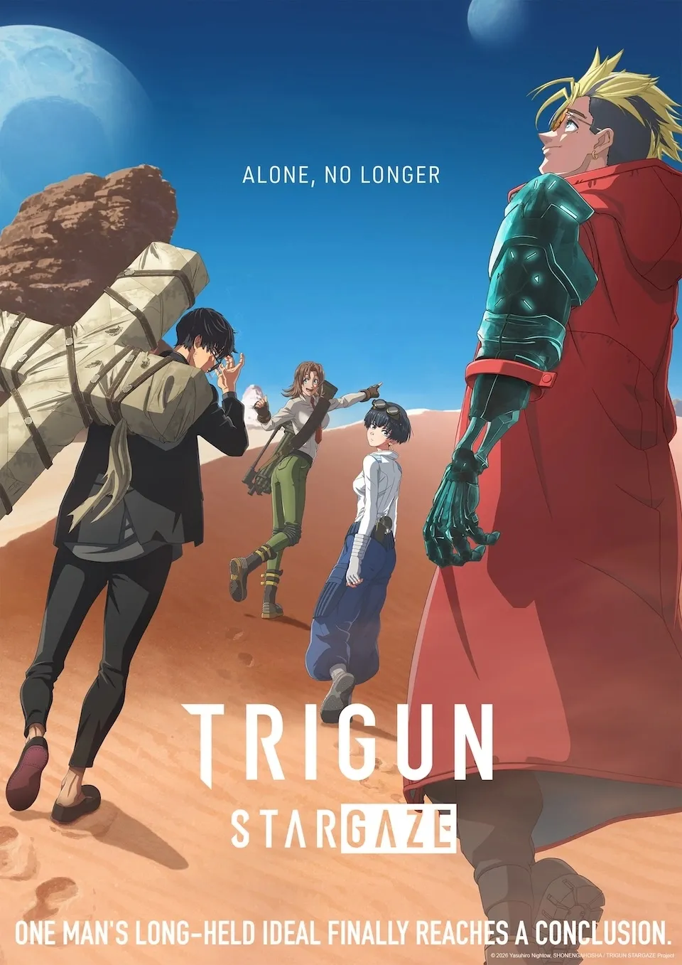 Anime Trigun Stargaze (Credit foto: Studio Orange)