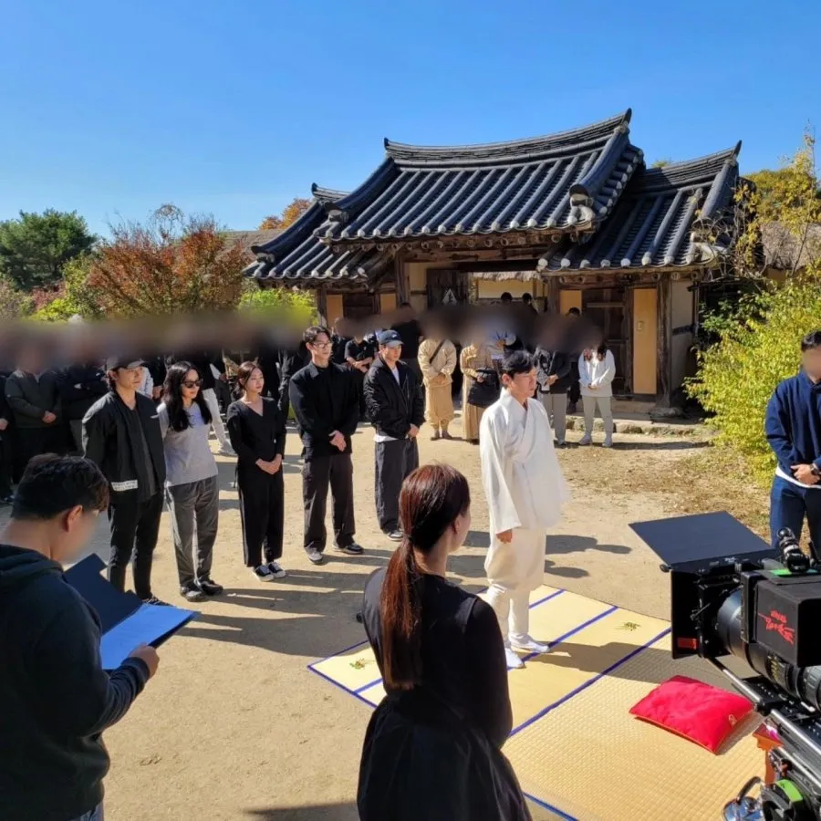 Potret proses syuting drama Dear Hongrang (Image by mydramalist)