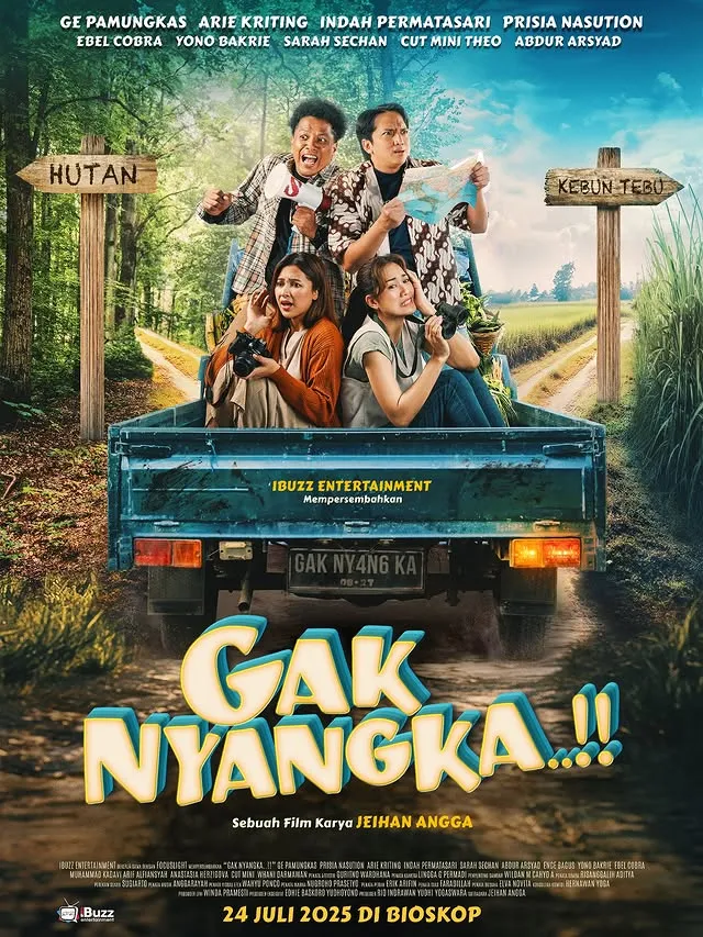 Kisah Absurd Empat Mahasiswa Abadi