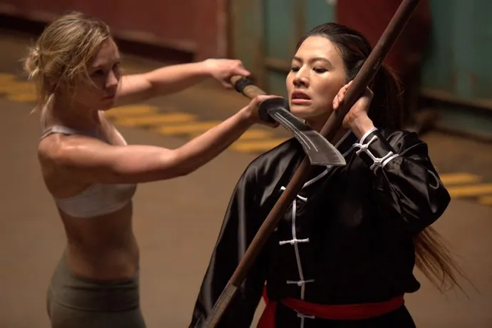 Aksi dalam film LADY BLOODFIGHT (credit: Voltage Pictures)