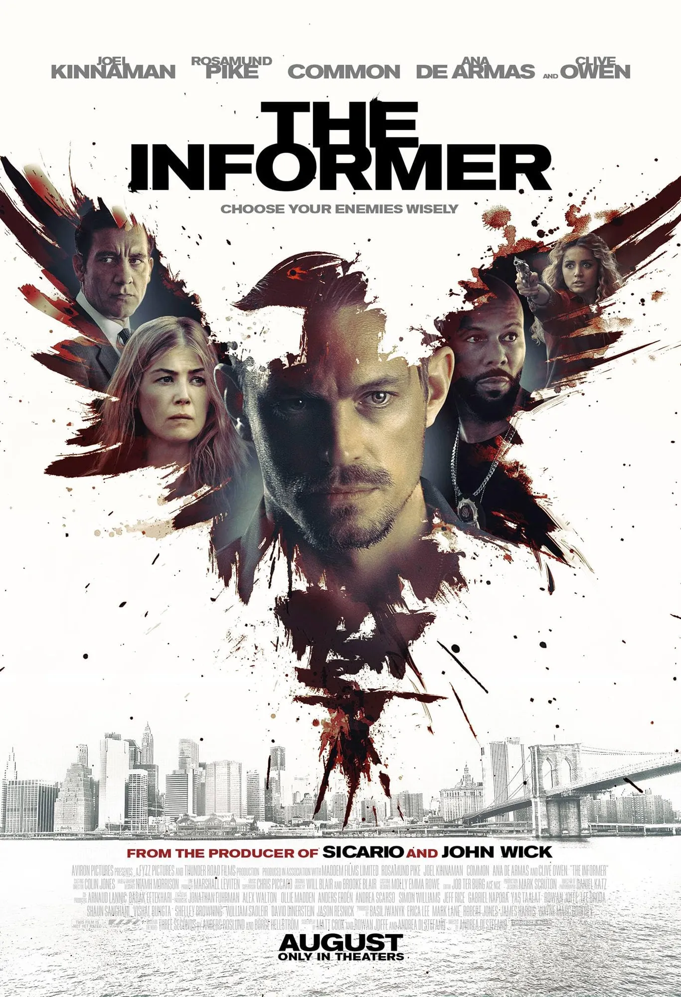 Jadwal Tayang Film THE INFORMER di TV Malam Ini  (credit: Thunder Road Pictures)
