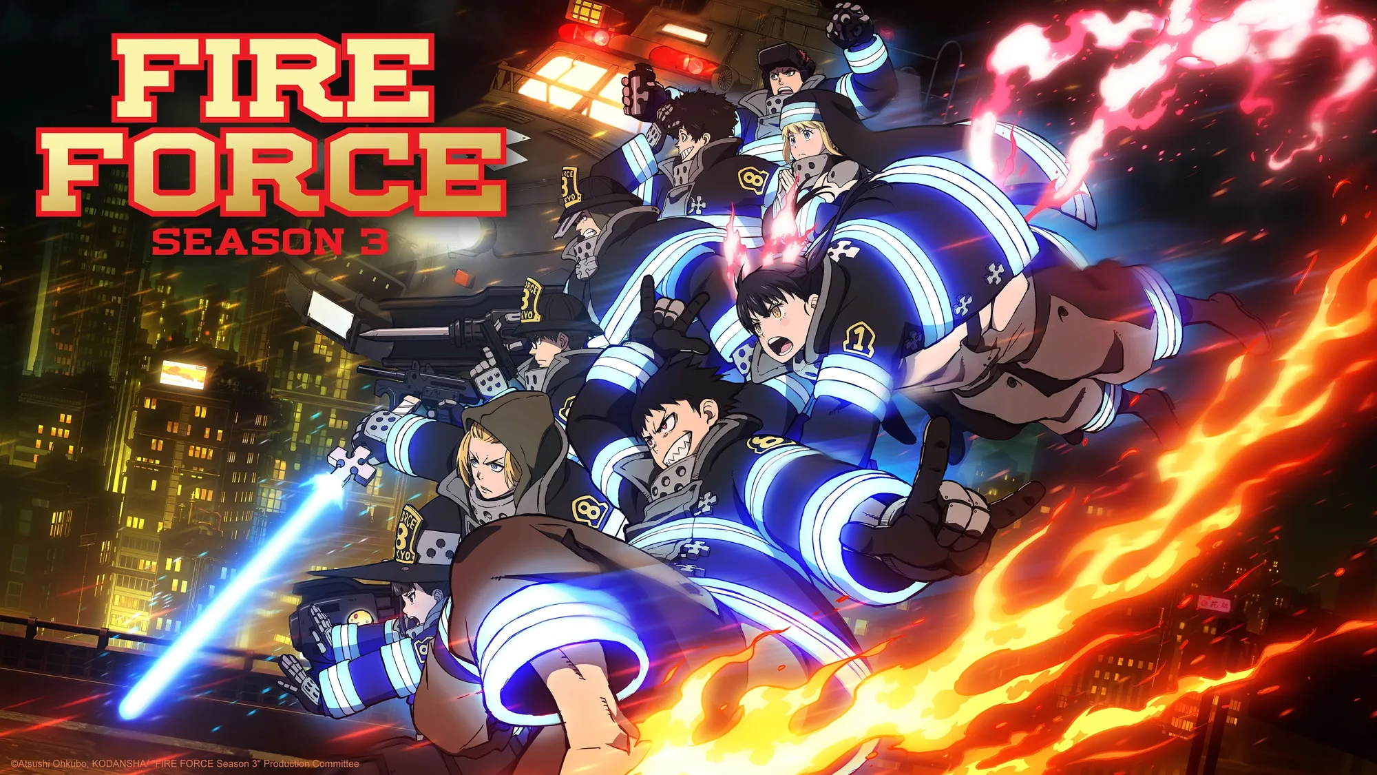 Poster FIRE FORCE SEASON 3  