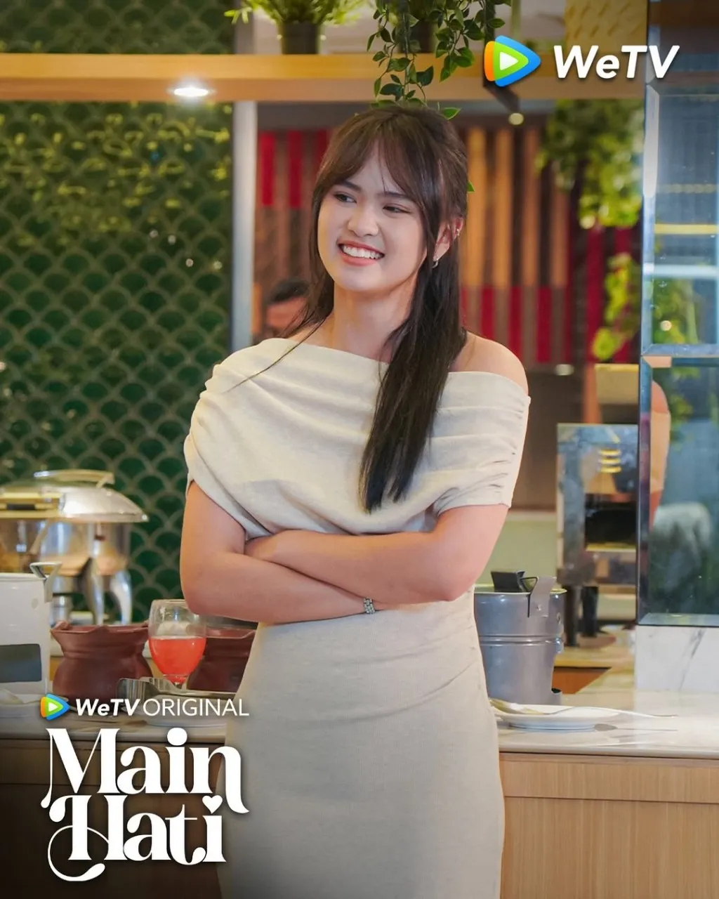 Davina Karamoy terseret drama kawin kontrak di serial Main Hati (credit:instagram.com/wetvindonesia)