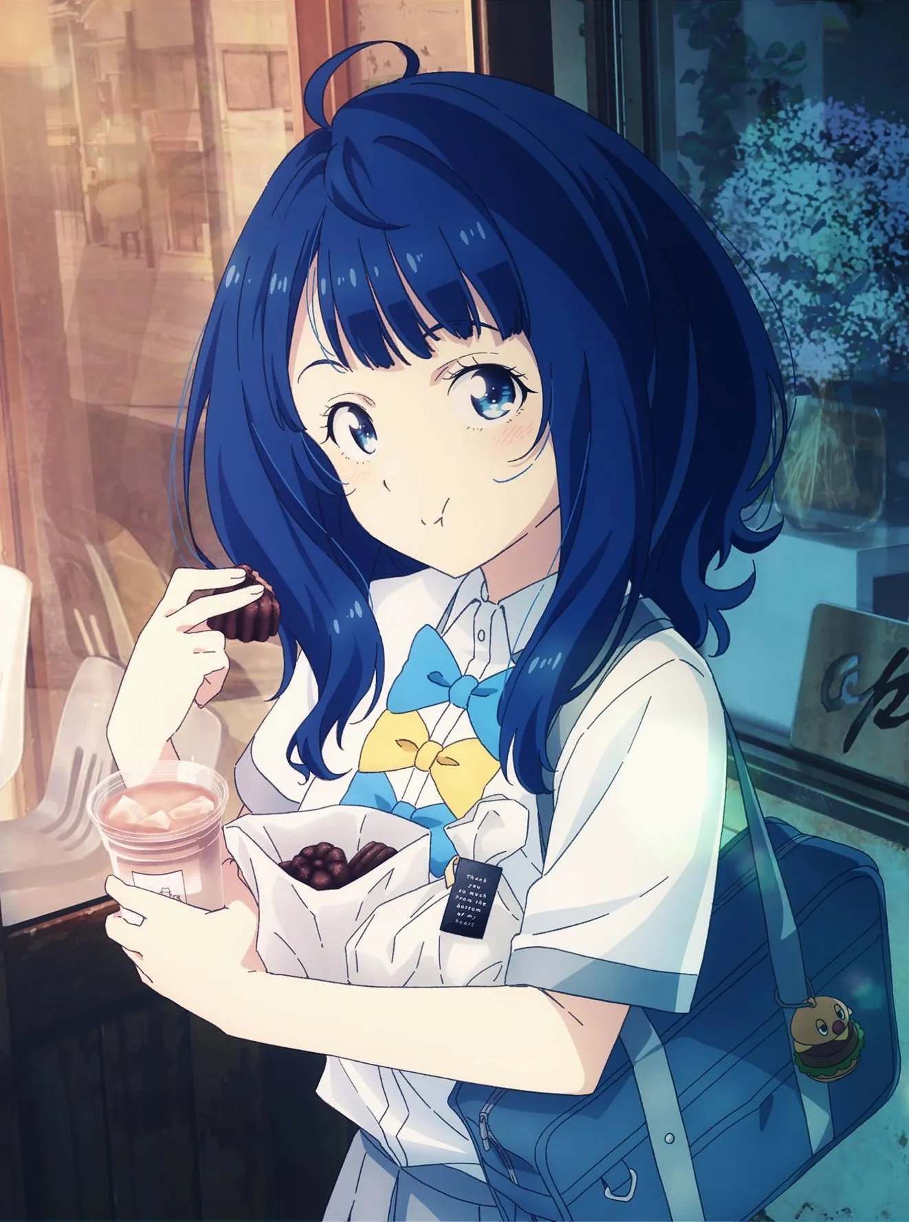 Visual Key MAKEINE: Too Many Losing Heroines! (Credit: x.com/@AnimetrendsLA)