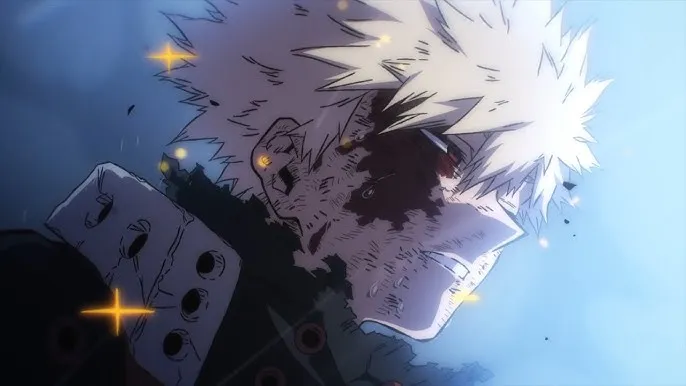 Bakugo bangkit setelah dihajar Shigaraki