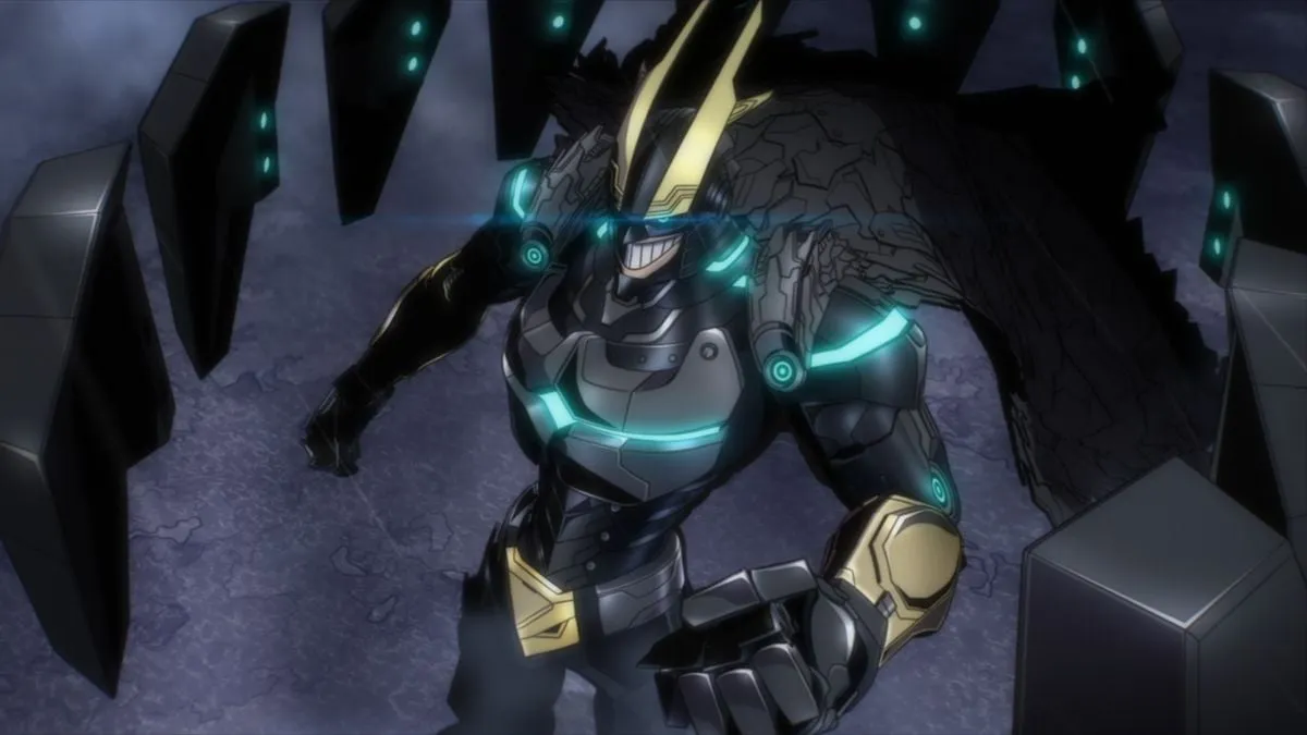 All Might dalam mode armor