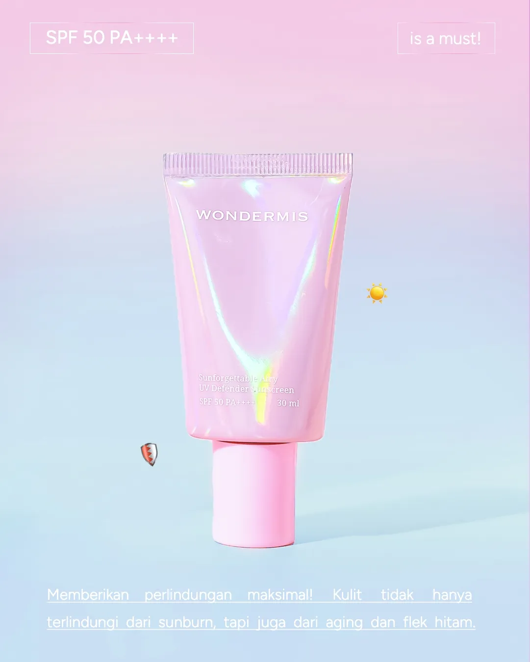 Sunscreen Nyaman Dipakai, Proteksi Maksimal