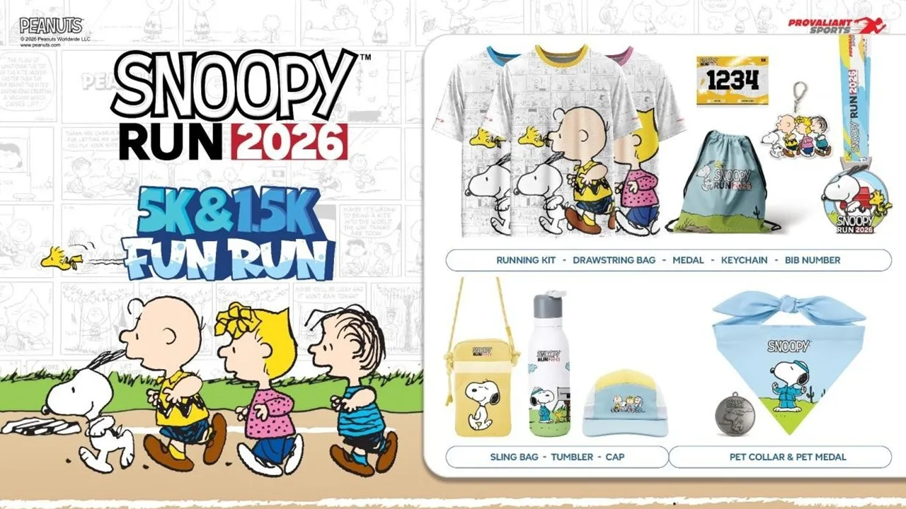 Snoopy Run/KapanLagi.com