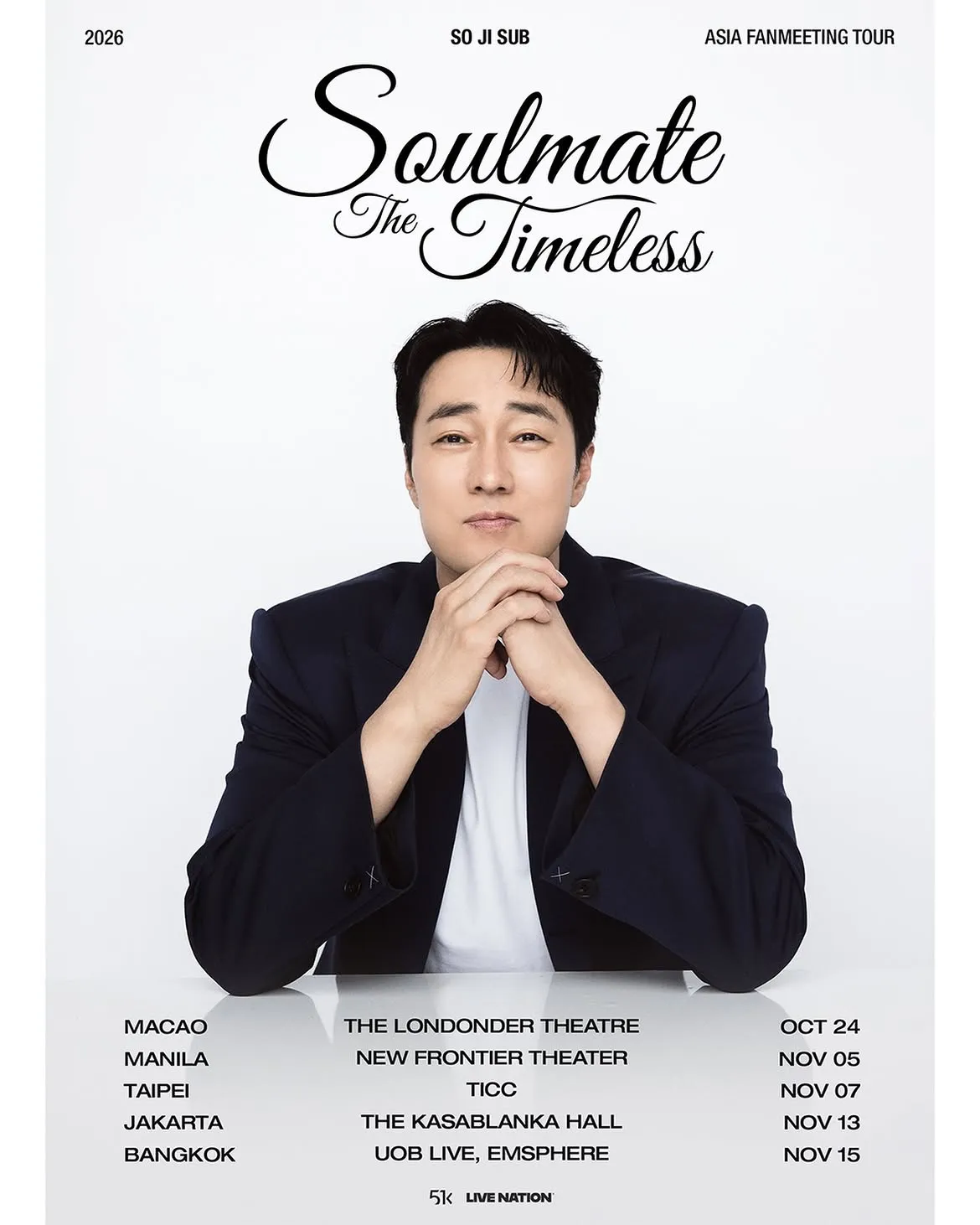 Poster Fanmeeting Asia So Ji Sub (credit: instagram.com/dyandraglobal)