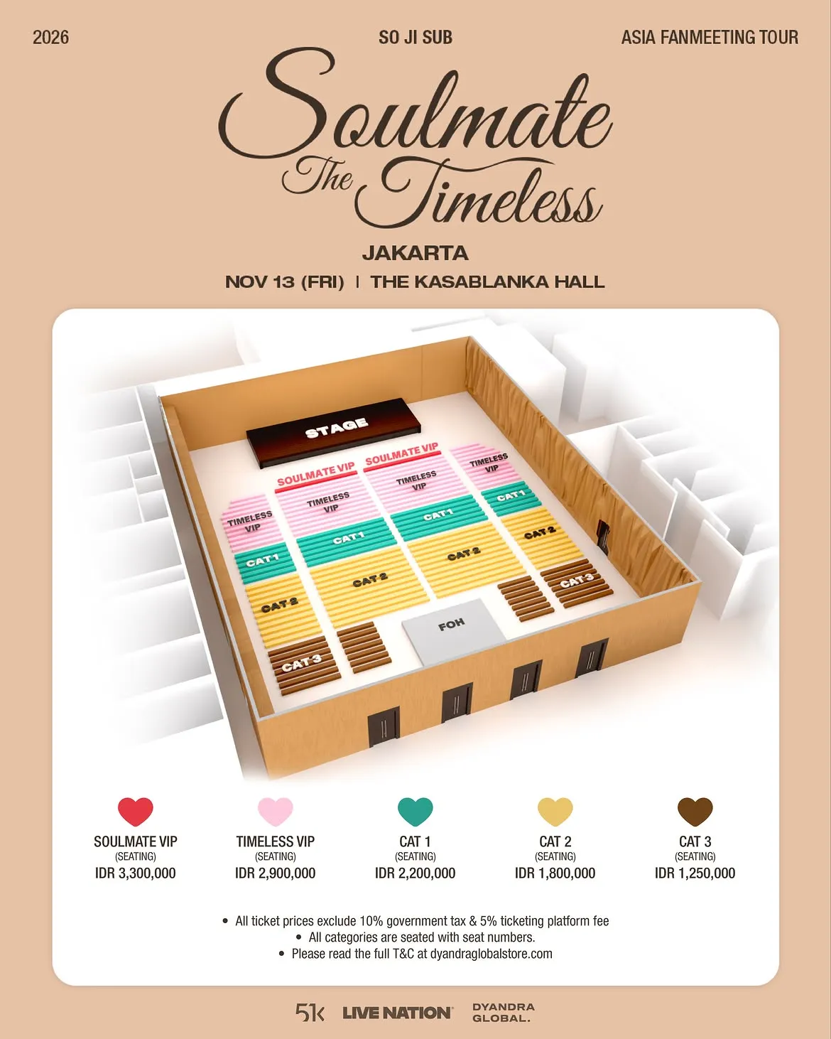 Fanmeeting So Ji Sub di Jakarta (credit: instagram.com/dyandraglobal)