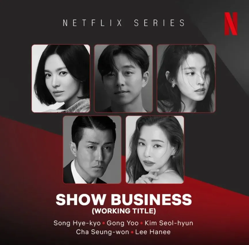 Deretan bintang SHOW BUSINESS (credit: Netflix)
