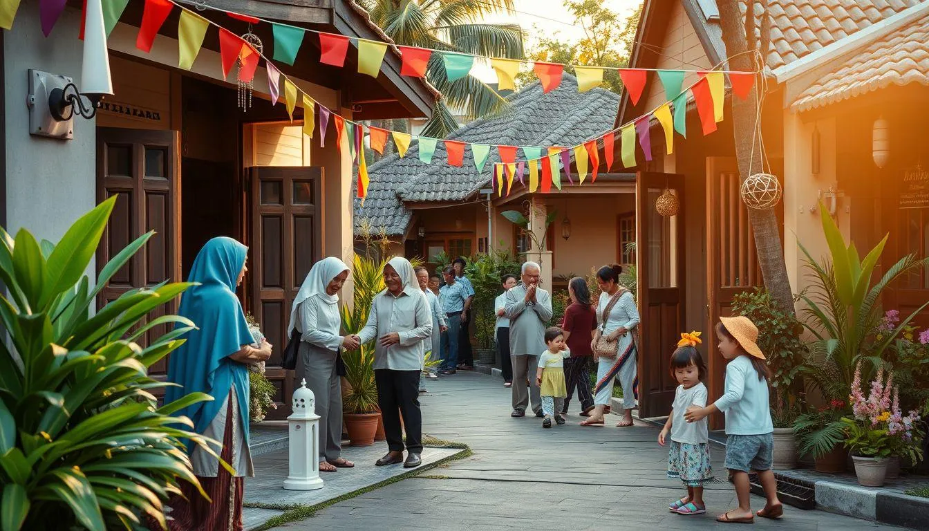 Ucapan Spanduk Idul Fitri untuk Keluarga dan Orang Tercinta (c) Ilustrasi AI