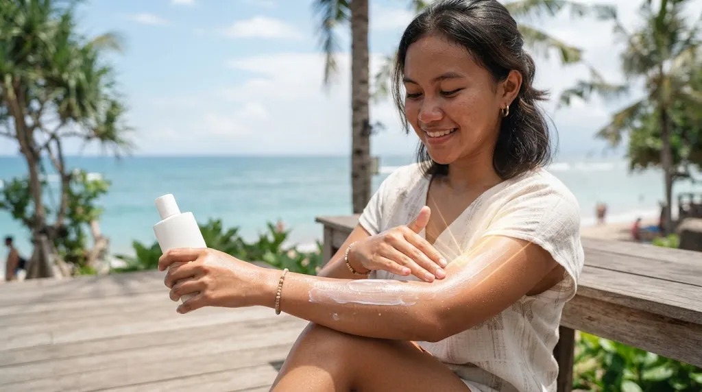 Panduam Memilih Sunblock. (AI Generated)