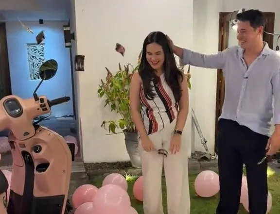 Momen kebahagiaan Steffi dan Nino (Tiktok.com/ninofernandez)