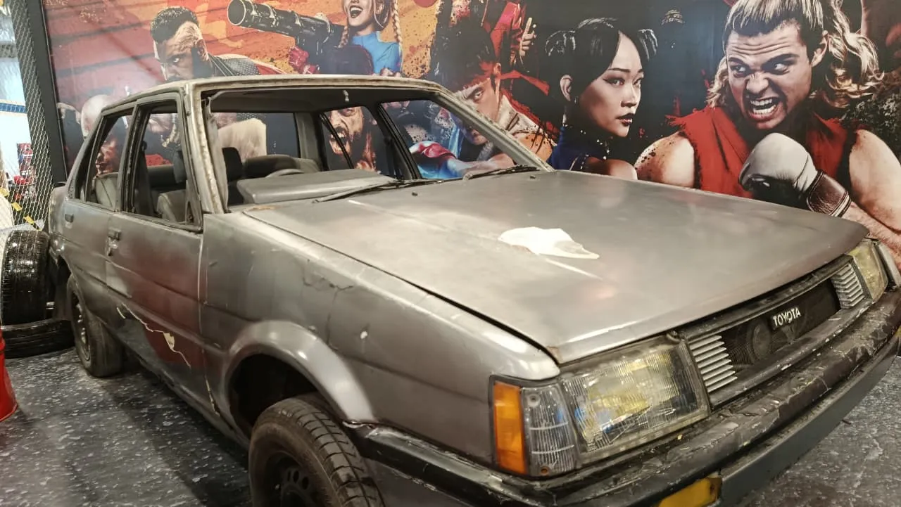 Booth Street Fighter yang terletak di samping panggung utama ICC 2026. (dok. Kapanlagi.com/Sabrina Aulia Putri)