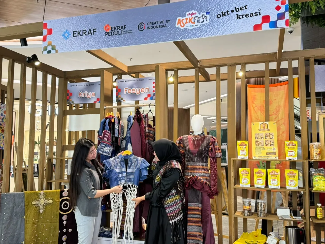 Syles AsikFest 2026 ajak para pelaku kreatif lokal untuk memamerkan karyanya dalam perayaan Hekrafnas (Dok. Pribadi)