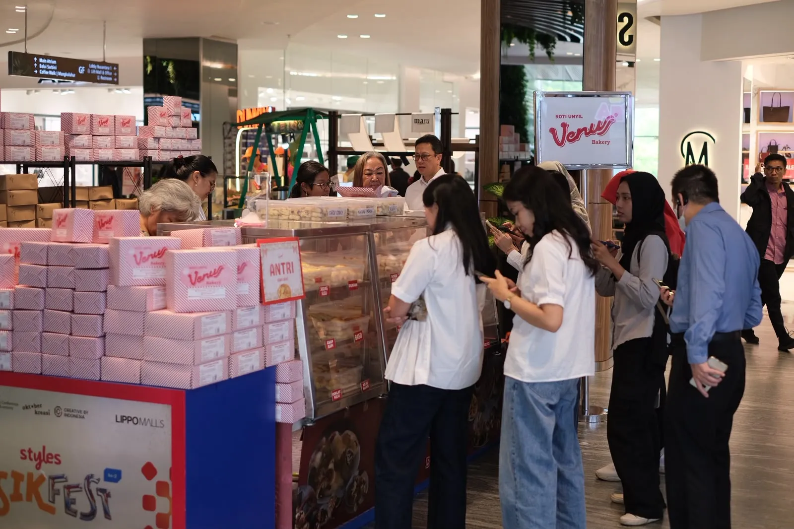 Styles AsikFest menghadirkan Creative Pop-Up Market dengan lebih dari 40 tenant. (Dok. Pribadi)