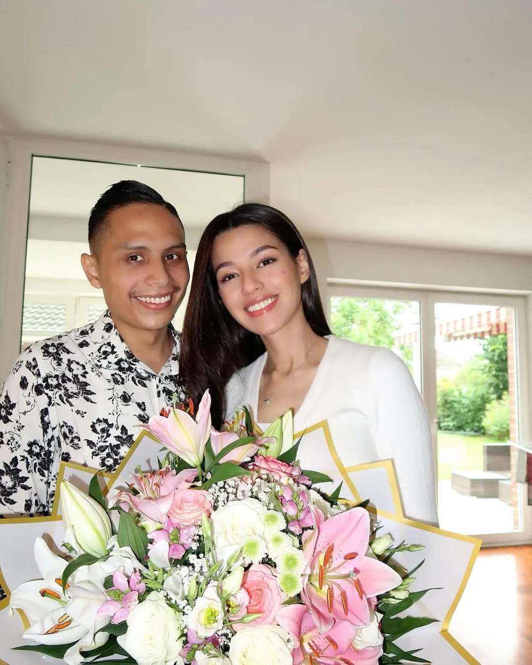 Susan dan suaminya/Instagram/susansameeh