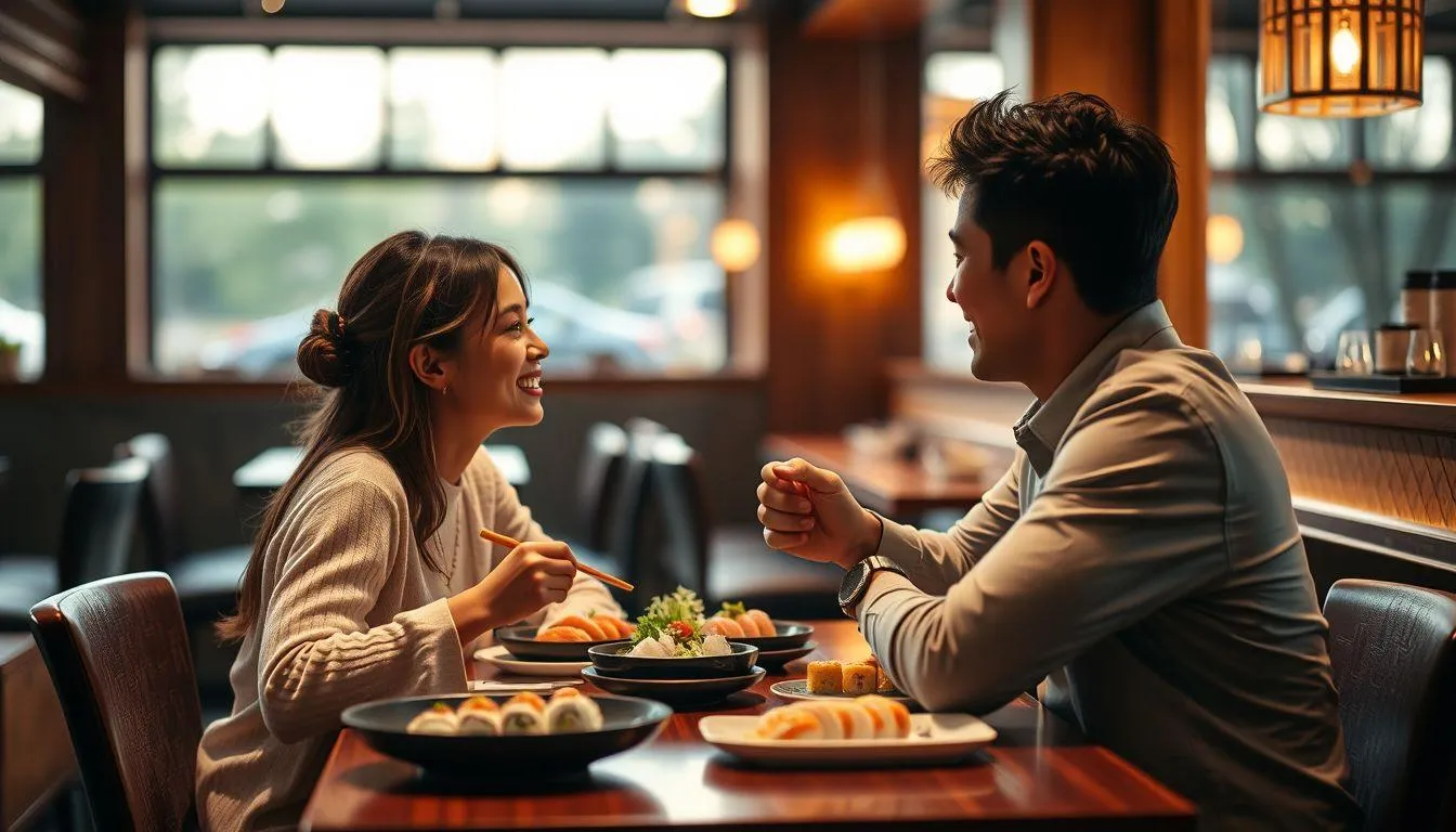 Pengertian dan Makna Sushi Date Caption (c) Ilustrasi AI