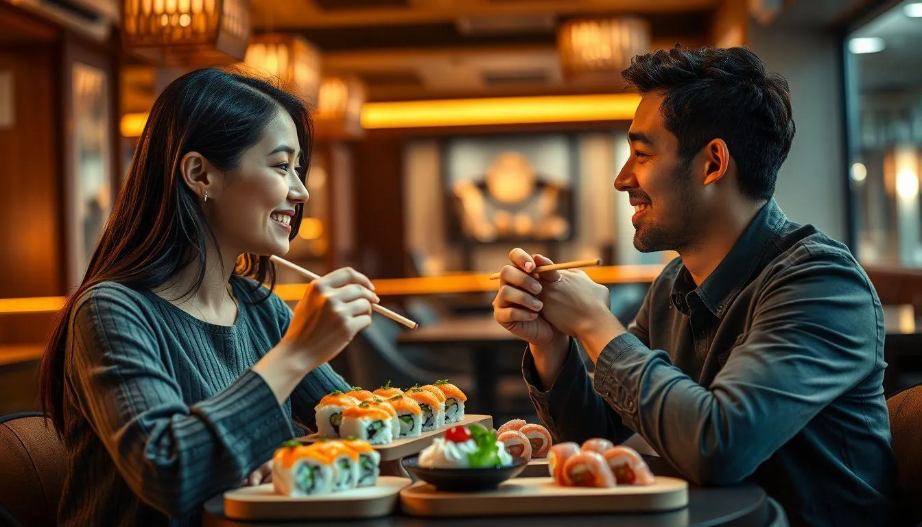 Tips Memilih Sushi Date Caption yang Tepat (c) Ilustrasi AI