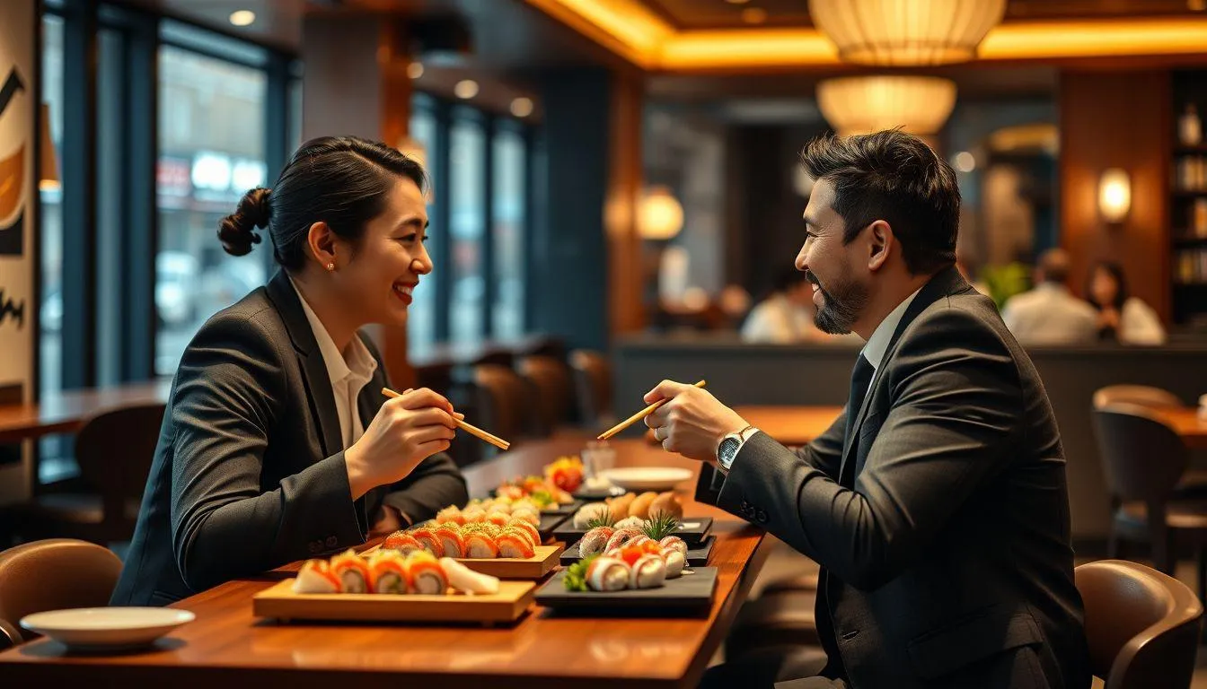 Inspirasi Sushi Date Caption dalam Berbagai Bahasa (c) Ilustrasi AI