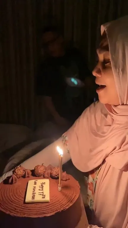 Surprise Rieta Amilia untuk  Gavrel (Credit: Instagram/rieta_amilia)