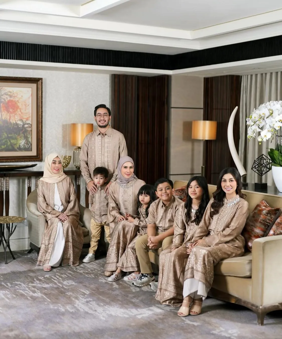Kehangatan Bersama Keluarga Besar