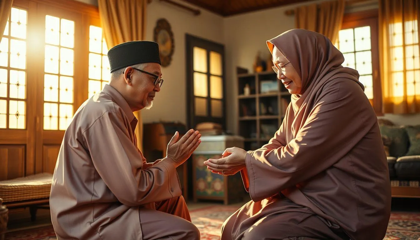 Ucapan Idul Fitri untuk Keluarga dan Orang Tua (11-25) (c) Ilustrasi AI