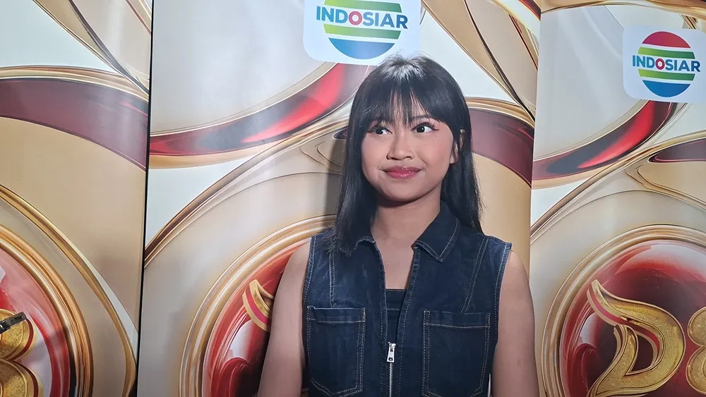 Tasya DA 7 tampil cantik © KapanLagi.com/Fikri Alfi Rosyadi