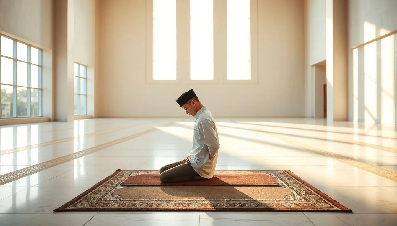 4. Keutamaan dan Manfaat Sholat bagi Kehidupan Muslim (c) Ilustrasi AI