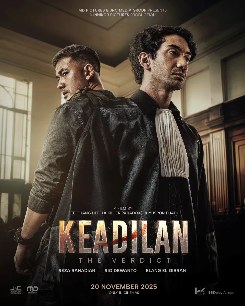 Poster Film Keadilan (The Verdict) / credit: MD Pictures
