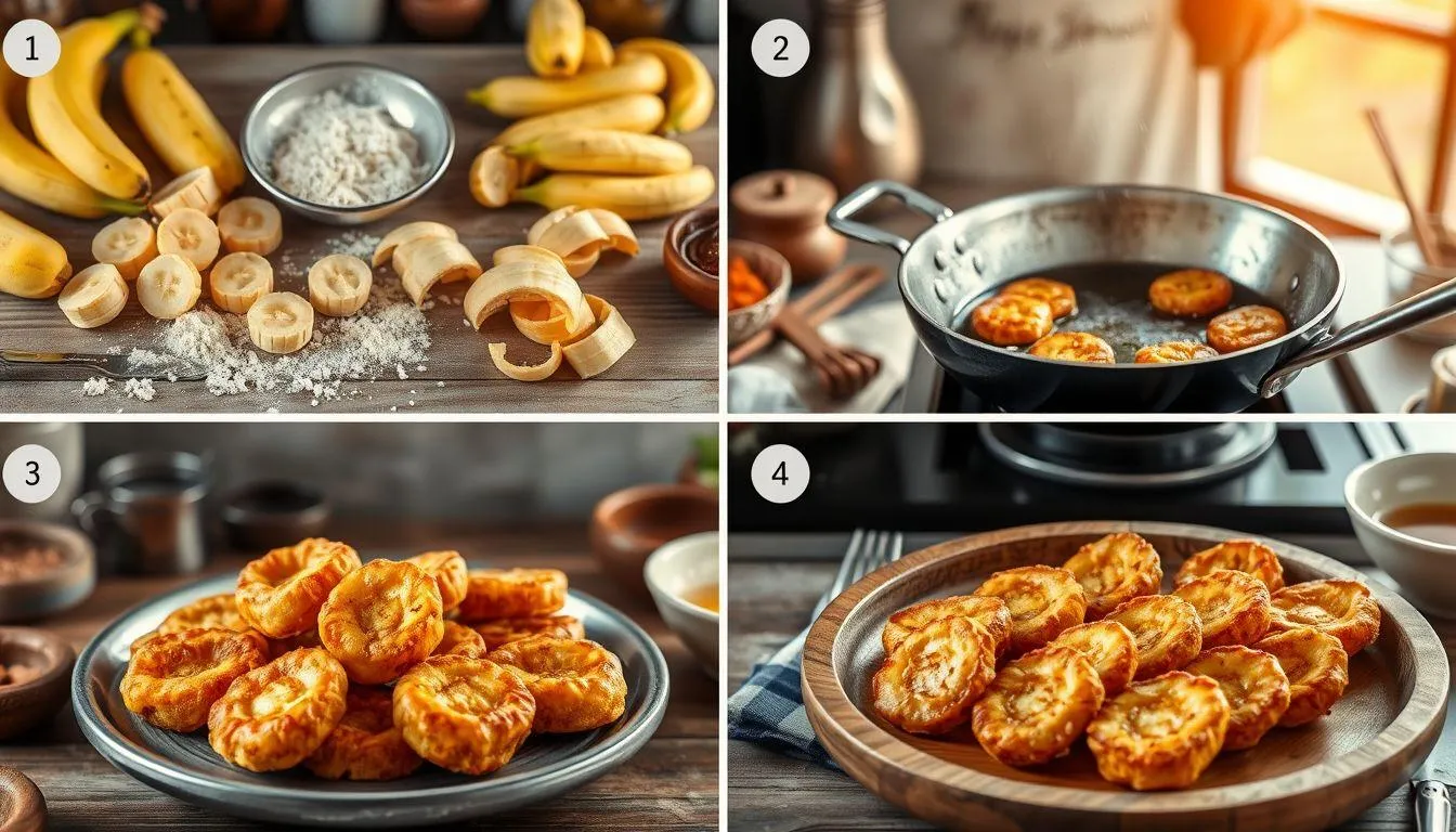 Pengertian Teks Prosedur Cara Membuat Pisang Goreng (c) Ilustrasi AI