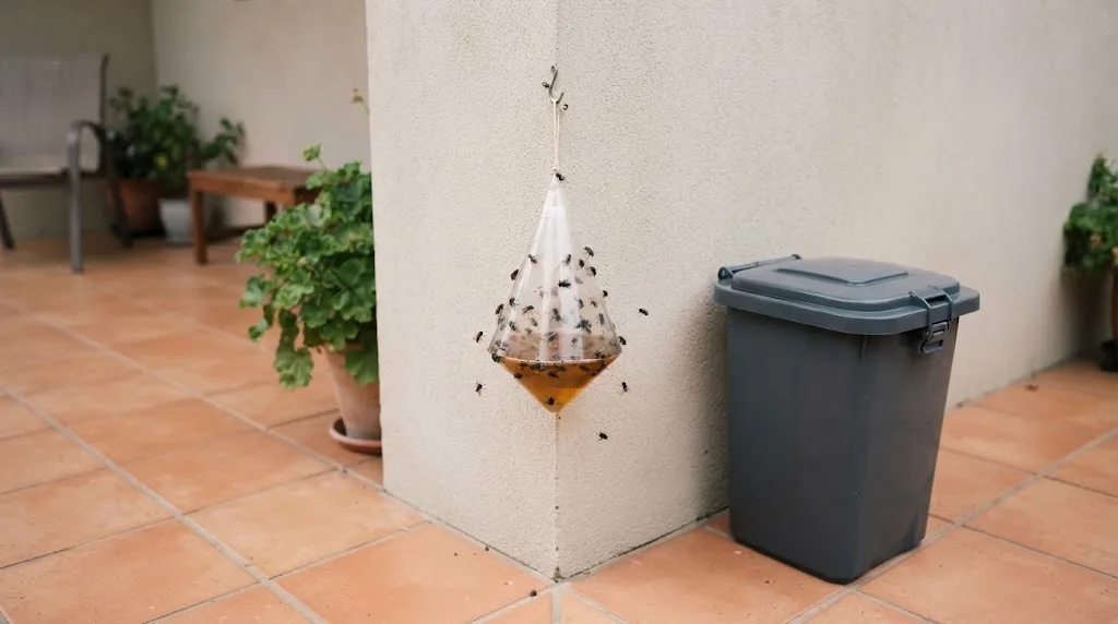 Gunakan Perangkap Lalat sebagai Pendukung. (AI Generated)