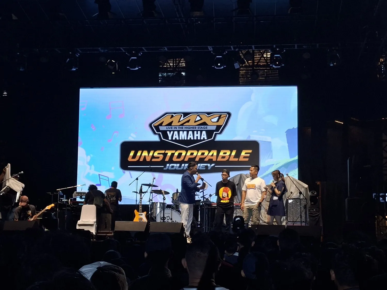 Panggung Festival di Yamaha Rev Festival 2025 (credit: KapanLagi.com/Mathias Purwanto)