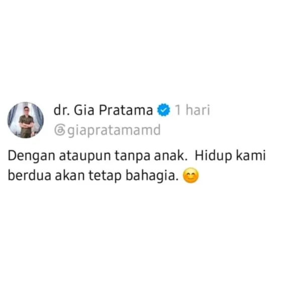 Tulisan Threads dr. Gia Pratama (Threads/giapratamaamd)