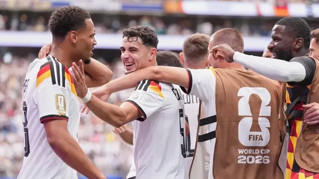 Timnas Jerman. (AP Photo/Eric Gay)