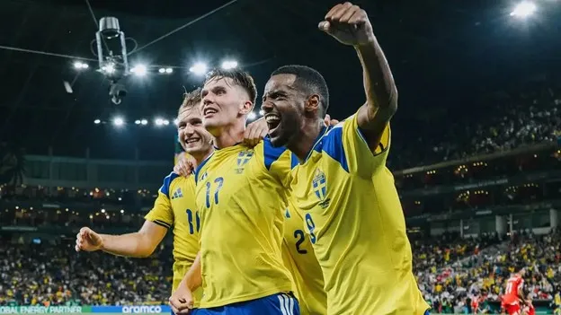 Timnas Swedia. (Instagram Timnas Swedia)