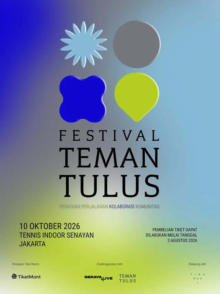 Poster Festival Teman TULUS (Credit: instagram.com/temantulus)