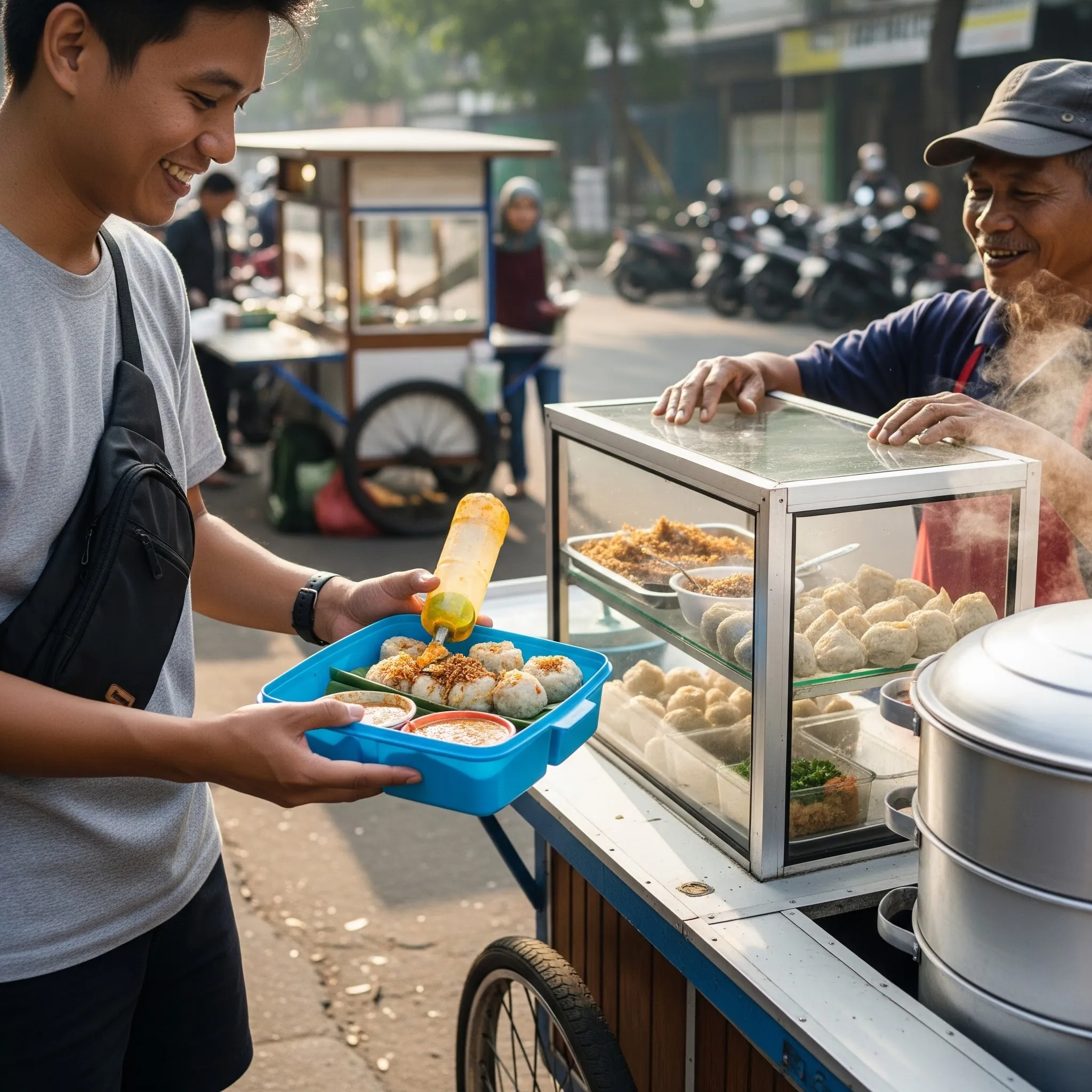Komitmen Mengurangi Penggunaan Plastik Sekali Pakai (credit: image by AI)