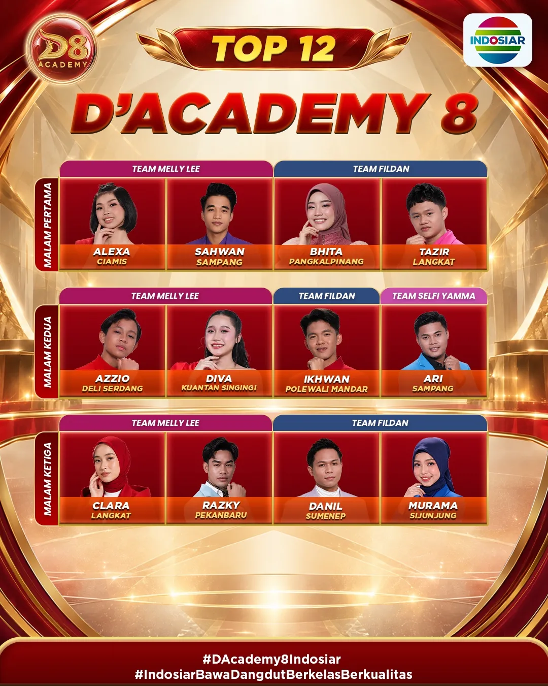 Dangdut Academy 8 © indosiar