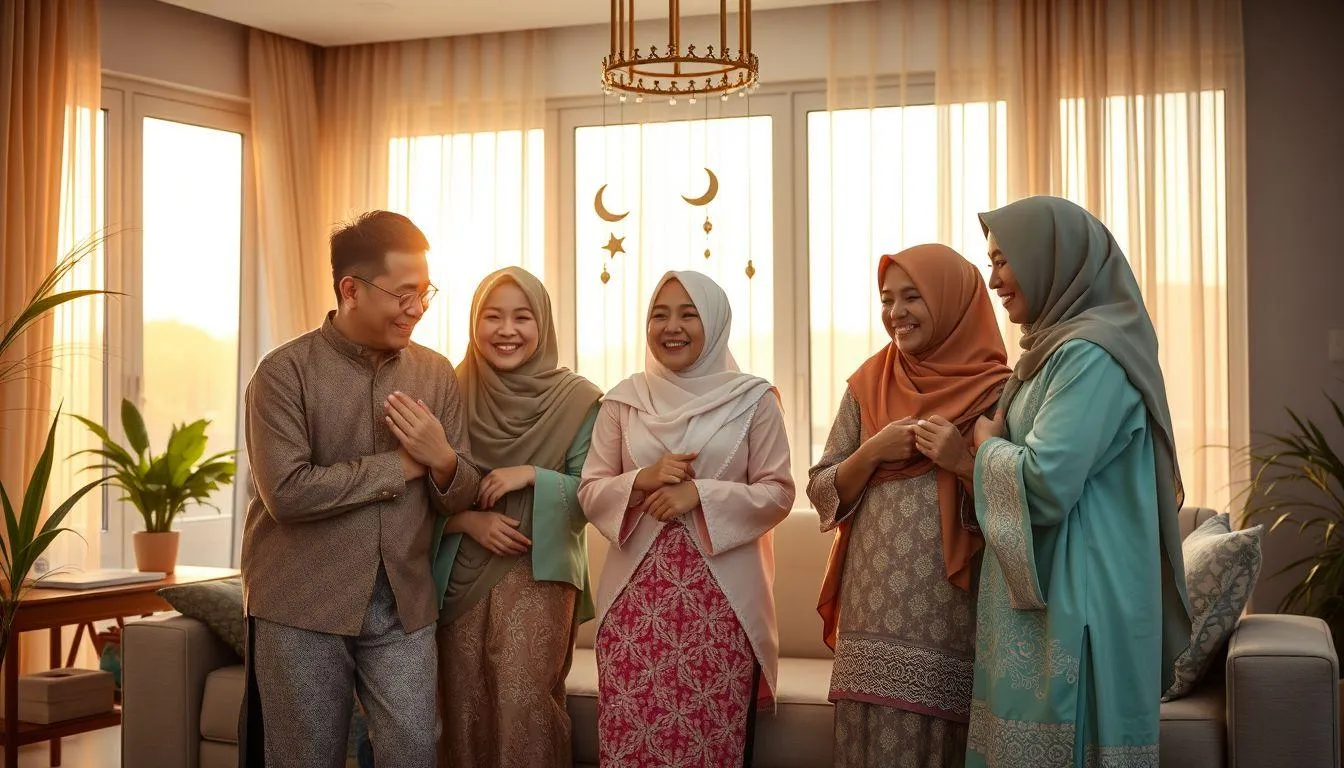 Ucapan Idul Fitri Bilingual (Indonesia-Inggris) (c) Ilustrasi AI