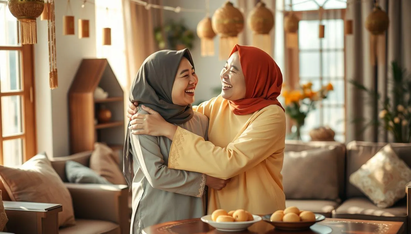 Ucapan Idul Fitri untuk Sahabat dan Teman Dekat (c) Ilustrasi AI