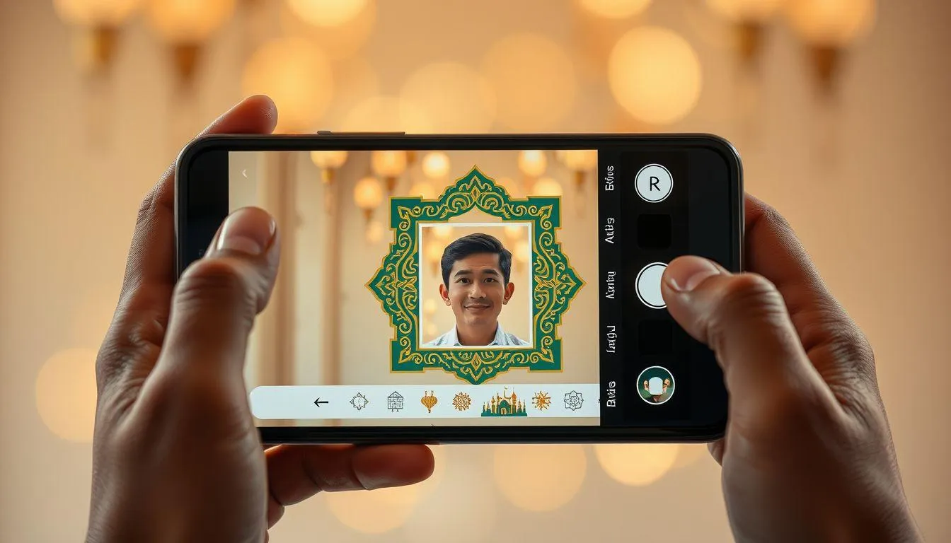 Apa Itu Twibbon dan Mengapa Penting di Idul Fitri 2026 (c) Ilustrasi AI