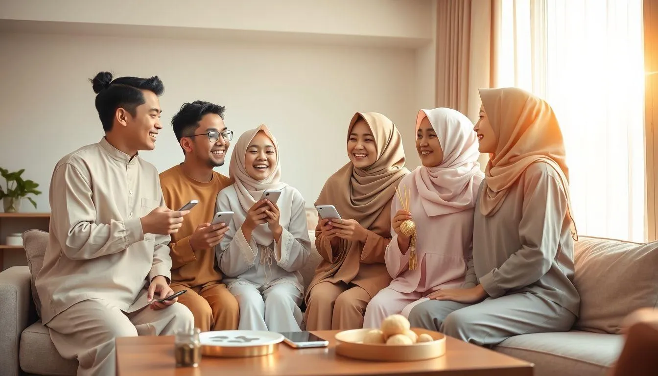 Ucapan Idul Fitri 2026 untuk Anak Muda dan Gen Z (c) Ilustrasi AI