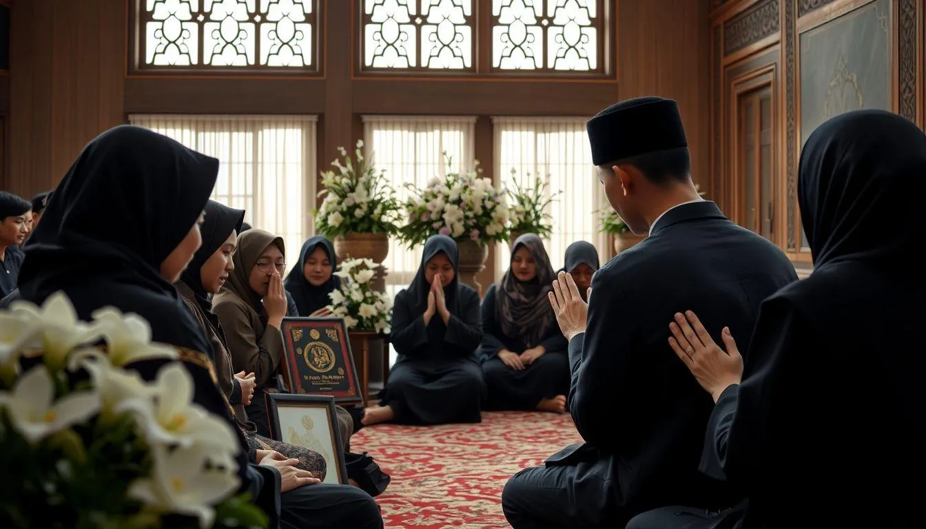 Contoh Ucapan 1000 Hari Orang Meninggal yang Bermakna (c) Ilustrasi AI