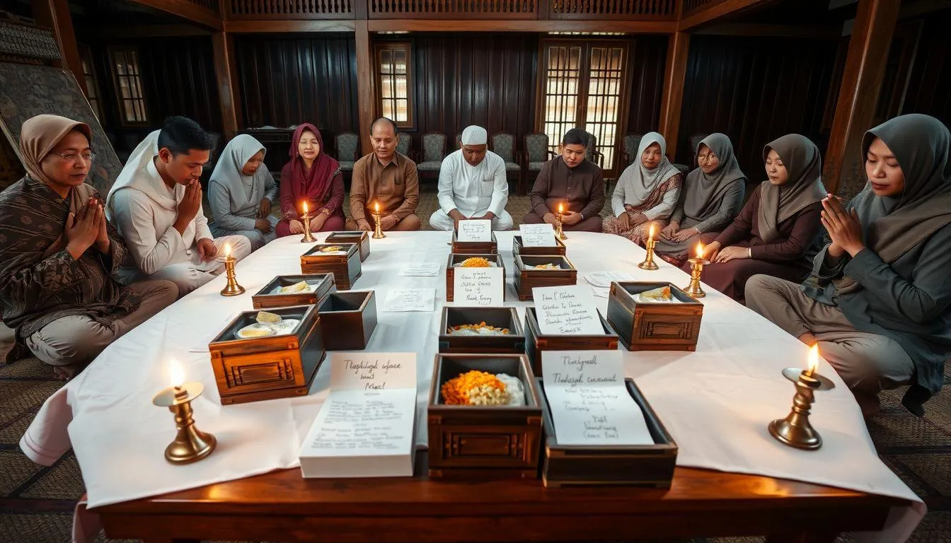 Pengertian dan Makna Ucapan 40 Hari Meninggal (c) Ilustrasi AI