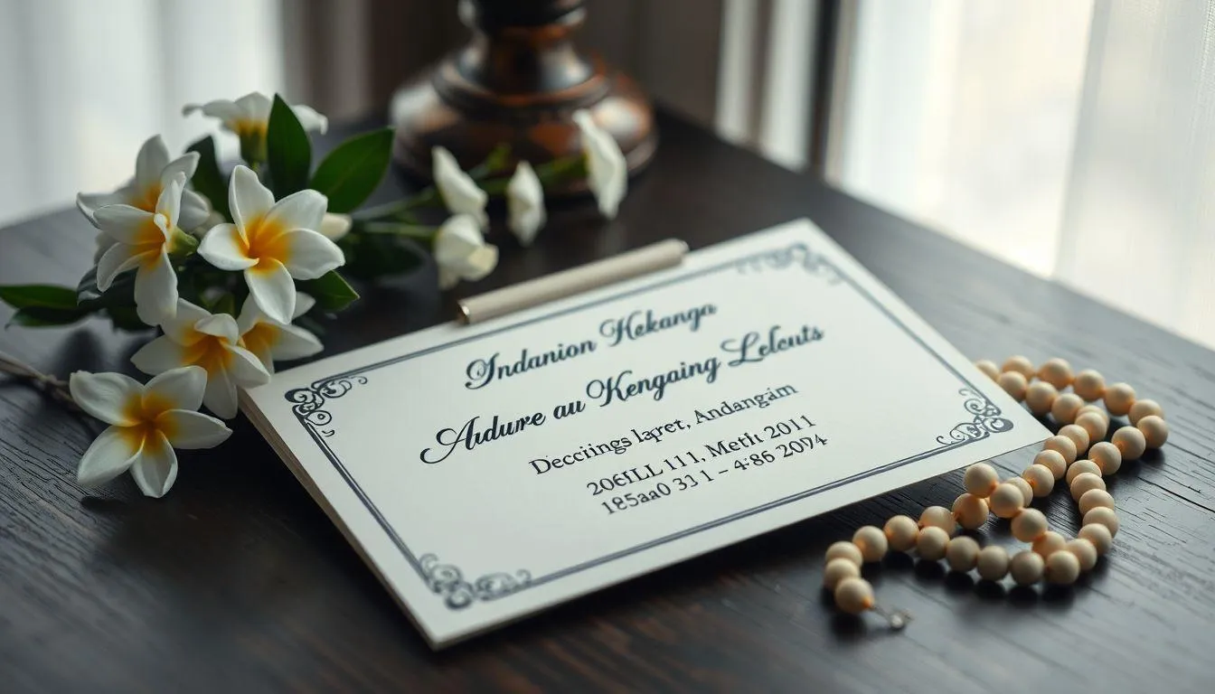 Tata Cara Penulisan Ucapan 40 Hari Meninggal (c) Ilustrasi AI