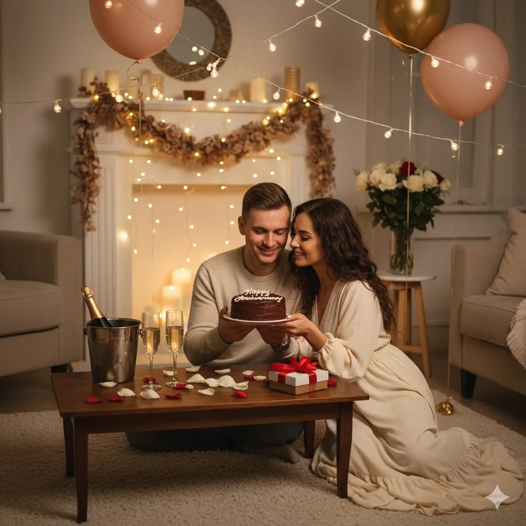 Pengertian dan Makna Ucapan Anniversary Pernikahan Simple (c) Ilustrasi AI