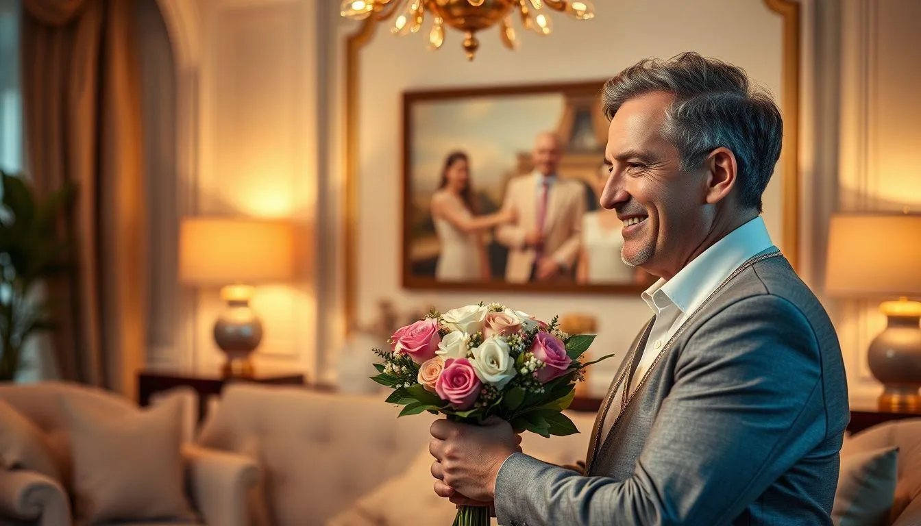 Contoh Ucapan Anniversary Romantis untuk Istri (c) Ilustrasi AI